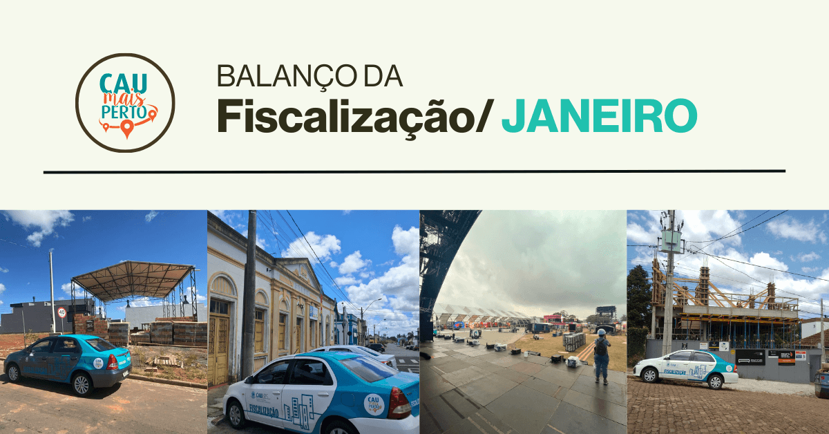 Fiscalização CAU/RS